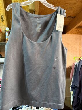 a new day Women's Slate Gray Scoop Neck Tank Top